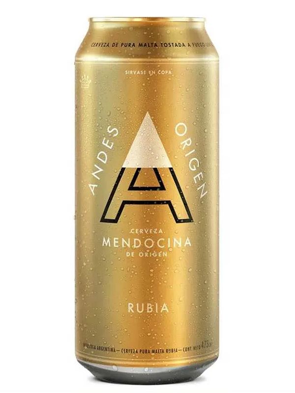 Cerveza Andes Rubia 473ML Pack x6