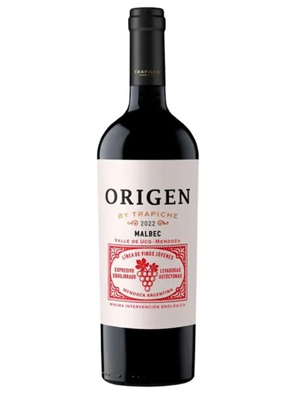 Vino ORIGEN by Trapiche Malbec 2022 750ML