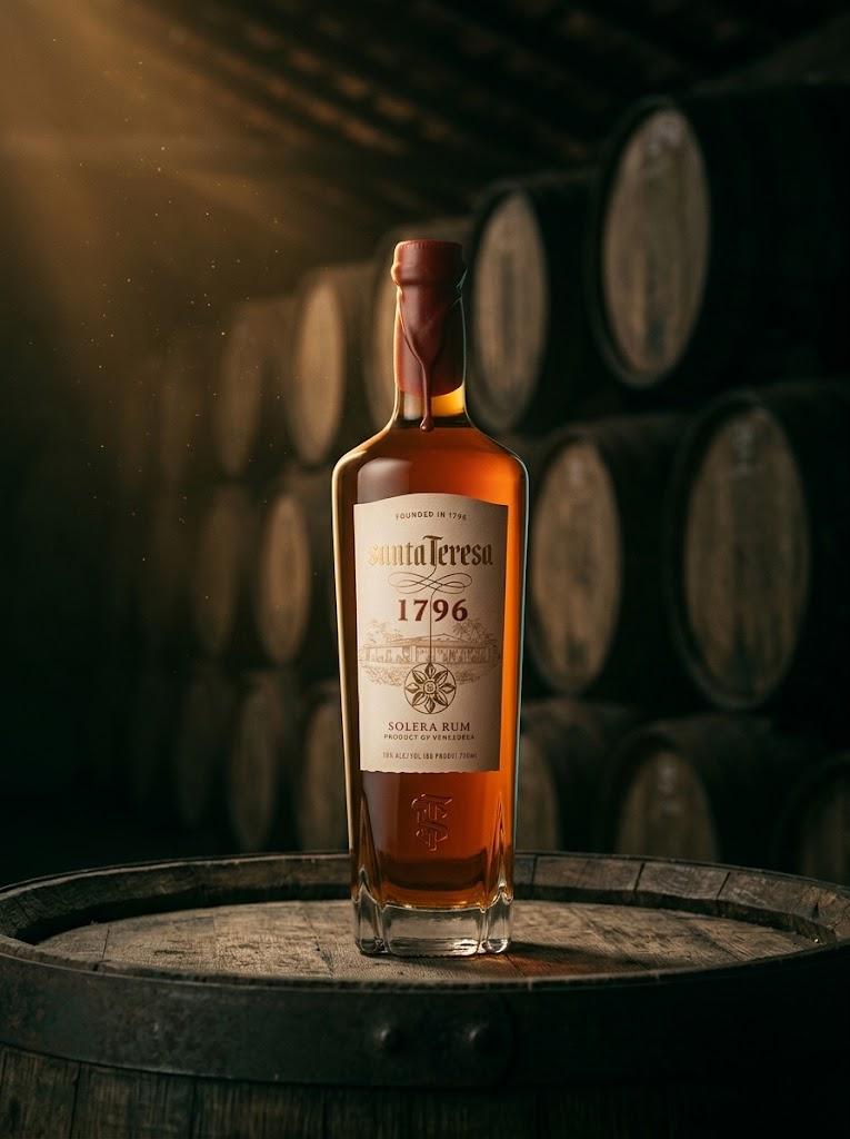 Ron Santa Teresa 1796 Solera añejado en barricas de roble