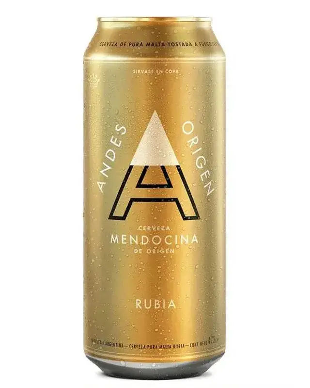 Cerveza Andes Rubia 473ML Pack x6